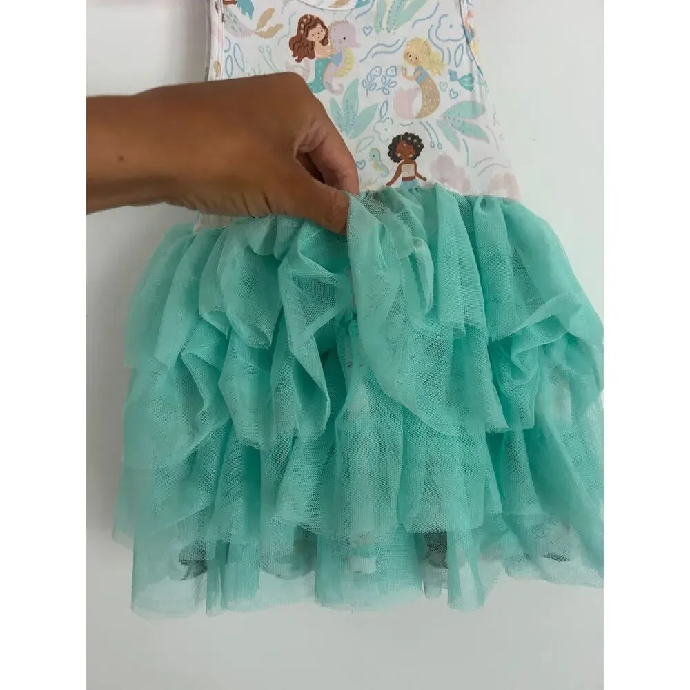 Angel Dear Twirly Tank Tutu Dress, Magical Mermaids Size 2T